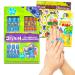 Stitch Nail Art Stickers Set - Bundle with 36 Lilo and Stitch Press-On Nails for Birthday Supplies Goodie Bags and More with Stickers and More