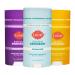 Lume Natural Solid Deodorant Stick - Whole Body Deodorant - Aluminum-Free, Baking Soda-Free, Hypoallergenic, Safe For Sensitive Skin - 2.6 Ounce Solid Stick, Three-Pack (Coconut Crush, Lavender Sage, Unscented)