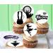 24 x Pre-Cut Halloween Mix 7 Edible Stand up Wafer/Rice Paper Cupcake Toppers Birthday Party Cake Decorations - Buy Online on GoSupps.com