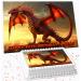 FANTASY DRAGON PERSONALISED ICING EDIBLE COSTCO CAKE TOPPER R1-1327