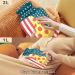 USA Flag Naanle Hot Water Bottle with Cover | 1L Heat Therapy for Pain Relief - Perfect for Bed Hand & Foot Relief - Buy Online on GoSupps.com