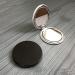 ZCOOOOOOL Round Folding Make-Up Mirror 6.7 cm | Professional Double-Sided Enlarged & Normal | PU Surface Stylish Black | International Shipping Available - Buy Online on GoSupps.com
