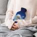 White Swan Hot Water Bottle with Plush Cover - 26.5x15.3cm Bed Warmer for Adults & Children - International Shipping Available - Buy Online on GoSupps.com