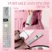 Ranrose Handheld UV Light for Gel Nails - 3W Rechargeable Mini Nail Dryer & Display Screen - Silver Diamond LED Nail Lamp for Salon & Home DIY - Buy Online on GoSupps.com