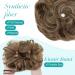 S-Noilite Messy Bun Hair Scrunchie - Light Brown/Ash Blonde Ponytail Extension - Buy Online on GoSupps.com