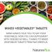 Nature's Plus Mixed Vegetables - 180 Tablets | Premium Nutritional Supplement - Buy Online on GoSupps.com