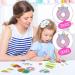 MTLEE 10 Sets 5D Diamond Painting Keychain Kits for Kids - DIY Arts and Crafts Stickers Kit for Girls Ages 6 - Sweets Theme - Buy Online on GoSupps.com
