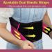 2.0 Lower Back Brace for Pain Relief, Herniated Disc, Sciatica - Women's S/M Red Support Belt for Lifting at Work - Fits 26-32 Belly Waist - Pack of 1 - Buy Online on GoSupps.com