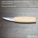 Hutsuls Wood Whittling Knife - Razor Sharp Wood Carving Knife in Gift Box for Beginners | 6.5 inch Sloyd Woodworking Knife for Men, Women, Adults & Kids - Buy Online on GoSupps.com