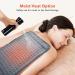 Toberto Ultra Soft Heating Pad for Back Pain Relief - 12x24 Large Electric Pad with 6 Adjustable Temperatures - Auto Shut Off - Charcoal Grey - Buy Online on GoSupps.com