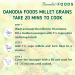  Danodia Foods Danodia Foods Natural Unpolished Finger Grains 450g ( 1 lb) | Gluten-Free Whole Grain | Non-GMO | Plant-Based Cuisine | Rice & Wheat Alternative | Resealable Bag | Origin: India - Buy Online on GoSupps.com