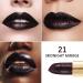 OULAC Metallic Shine Glitter Lipstick Black - Midnight Mirage (21) - Buy Online on GoSupps.com
