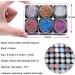 6 Colors Glitter Makeup for Face Body & Hair - Perfect for Festivals Masquerades & Parties - Buy Online on GoSupps.com