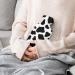 Cow Hot Water Bottle with Plush Cover Adult & Children's Hand Warmer | 26.5x15.3cm - International Shipping Available - Buy Online on GoSupps.com