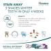 Himalaya Herbals Stain-Away Toothpaste | Enamel Protection & Stain Removal | Multi-Action Mint Formula | Pack of 3 (75ml) - Shop Now for International Shipping - Buy Online on GoSupps.com