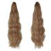 REECHO 16 Inch Dark Blonde Ponytail Extension | Easy Claw Clip-In Hairpiece for Women - Buy Online on GoSupps.com
