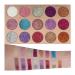 ROMANTIC BEAR 15 Colors Shimmer Glitter Eyeshadow Palette - Rainbow Pigment for Nude Beauty | International Shipping - Buy Online on GoSupps.com