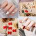 50Pcs Rhinestone Bow Tie Nail Kit - 9 Colors 3D Butterfly Diamonds for Nail Art Decoration - Buy Online on GoSupps.com