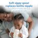 Dr. Brown's Milestones Wide-Neck Sippy Bottle 9oz 2 Pack - Light Pink & Ecru - Buy Online on GoSupps.com