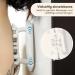 Fascia Purava Massage Device - Ergonomic Safety-Tested Fascia Blaster - Optimal Massage Tool (18.2x7.5x2.5 cm) - White - International Shipping Available - Buy Online on GoSupps.com