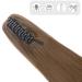 Shop Heat Resistant Ponytail Extension & Braid - 18 Clip-In Hair Extensions in Smooth & Wavy Styles | Realistic Look Available in White/Brown - Buy Online on GoSupps.com