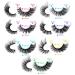 Fox Eyes 7 Styles Mixed Mink Lashes | 8D Volume Dramatic False Eyelashes by Lvmixwig - Buy Online on GoSupps.com