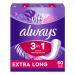 Always Xtra Protection 3-in-1 Daily Liners for Women Extra Long 60 CT