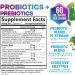 Daily Probiotic for Women & Men 60 Billion CFU 10 Strains Supplement Lactobacillus Probiotics - Digestive Gut & Immune Health Support - Supports Occasional Constipation Gas & Bloating - 120 Capsules 120 Count (Pack of 1) - Buy Online on GoSupps.com