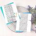 ORIGACH 4 PCS Geometric Hot Foil Plates for DIY Scrapbooking and Handmade Crafts - Buy Online on GoSupps.com