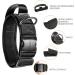 OneTigris Dog Collar with Metal Buckle for Dogs - Durable Black Large Size | International Shipping Available - Buy Online on GoSupps.com