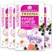 Twinings Superblends Immune Support Tea - Blackcurrant Raspberry & Elderberry Herbal Tea Infusion with Echinacea Root & Vitamin D 80 x Biodegradable Tea Bags Immune Support 80 Count (Pack of 1)