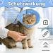 Fanshionstide Adjustable Anti-Trimming Cat Collar - Soft Protective Collar for Cats & Puppies Post-Surgery (M Blue) - Buy Online on GoSupps.com