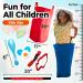 Outdoor Party Games for Kids | Potato Sack, Egg & Spoon, 3-Legged Relay Race | BBQ, Easter, Birthday Party Ages 3-6 - Buy Online on GoSupps.com