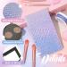 2 Piece Mermaid Magnetic Palette Set with Mirror & 36 Adhesive Stickers - Perfect for Eyeshadow Lipstick & Blush - International Shipping Available - Buy Online on GoSupps.com