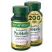 Nature's Bounty Acidophilus Probiotic Twin Pack 100 Tablets Each