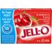 Jell-O Strawberry Jelly Powder Light Gelatin Mix