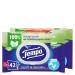 Tempo moist toilet paper gentle and sensitive duo pack 84 wipes