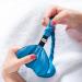 Shop 100% Mulberry Silk Sleep Mask | Luxury Light Blocking Eye Mask for Women | Adjustable for Side Sleepers | Gift in Blue Jewel - Buy Online on GoSupps.com