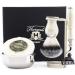 Premium Men's Shaving Kit | Stainless Steel Razor Foam Dish & Brush Set | Classic Shaving Essentials for a Superior Grooming Experience - Buy Online on GoSupps.com