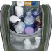 Travel Hanging Toiletry Wash Bag - Army Green Medium | Cosmetic Organizer for Women, Girls, Kids - Buy Online on GoSupps.com