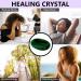 Opalite Crystal Worry Thumb Stone - Natural Healing Calming Meditation Reiki Stress Relief - Green Jade - Buy Online on GoSupps.com