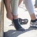 Hidden Comfort No-show Running Socks (4 Pairs) - Men and Women, White, Black, Charcoal, Gray, Medium - Buy Online on GoSupps.com