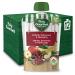 Baby Gourmet Organic Puree Baby Food Pouches - Cherry Banana & Spinach - No Added Sugar Or Salt Non GMO No Fillers Gluten Free Kosher (128ml) 12 Pack
