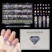 Nail Gems Multi Shapes 3D Glass Ab Crystal Rhinestones Kit | Crystal Glass Ab Rhinestone Gems Flatback Round Bead Charm Gem Stone Jewelry Nail Crystals for Acrylic Nails Pochy