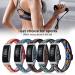 3 Pack Adjustable Fitbit Inspire 2 Bands - Ethnic Blue, Arrow Green, Red | Compatible with Fitbit Inspire HR/Inspire - Soft Loop Nylon Fabric Straps for Women/Men - Buy Online on GoSupps.com