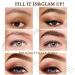 Microblading Eyebrow Pen - Waterproof & Smudge-Proof Brow Pencil for Women - Natural Hair-Like Finish Long-Lasting Dark Brown - Buy Online on GoSupps.com