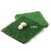 MEEXPAWS Chicken Bedding Nesting Box Pads Artificial Grass, Sturdy, Washable, Reusable, Easy Clean, 1212, 2 count