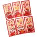 Generic 6X Red Envelopes for Chinese Lunar New Year Red Packets Best Wishes Gift from Hong Bao Lucky Money for Spring Festival Graduation Style C - Buy Online on GoSupps.com