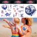 120pcs Ocean Animals Temporary Tattoos for Kids - Waterproof Sea Creatures Shark, Dolphin, Fish - Baby Shower Birthday Party Favor - Buy Online on GoSupps.com