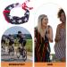 3Pcs American Flag Bandana Headwear | USA Patriotic Accessories for Unisex - International Shipping Available - Buy Online on GoSupps.com
